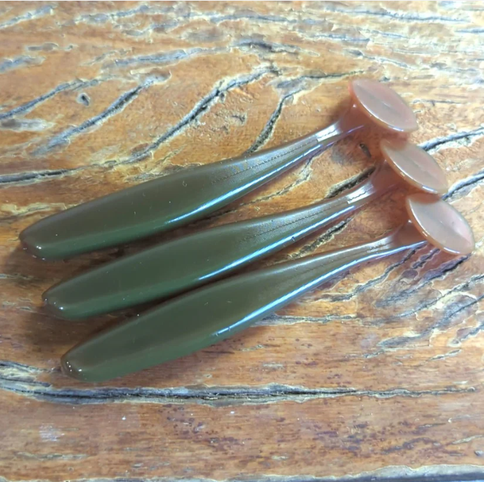 Munroe's soft plastics - Paddle Tail