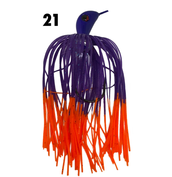 Spinwright Spinner bait - 5/8oz double Colorado RIGGED 4"