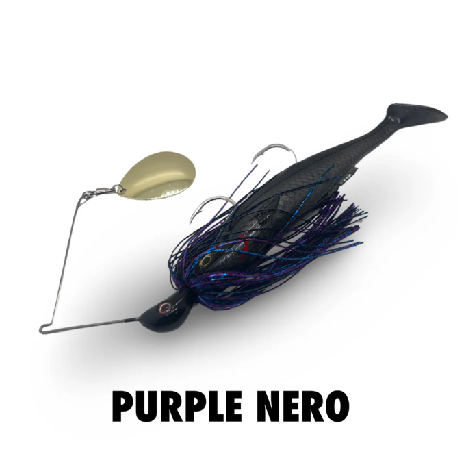 Spinwright  1oz Beast X Irukandji Spinnerbait  7"