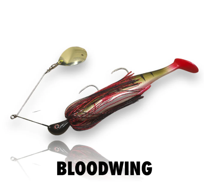 Spinwright  1oz Beast X Irukandji Spinnerbait  7"