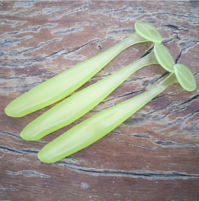 Munroe's soft plastics - Paddle Tail