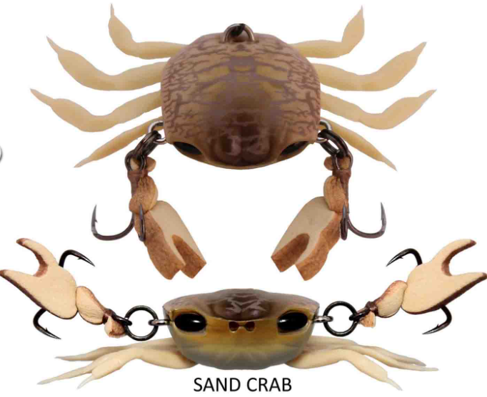 Cranka Crab 50mm 3.9g and 5.9g
