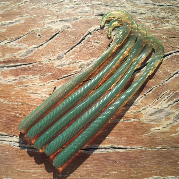 Munroe's Soft Plastics - Curl Tail Worm