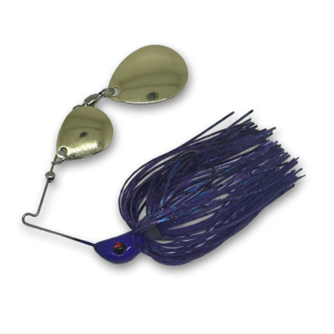 Spinwright spinner bait - 1/4oz double colorado UNRIGGED
