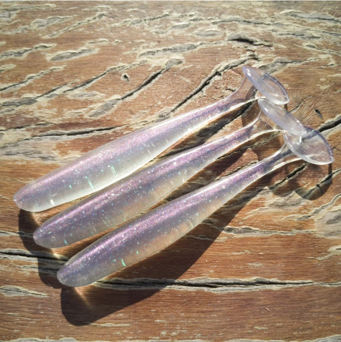 Munroe's soft plastics - Paddle Tail