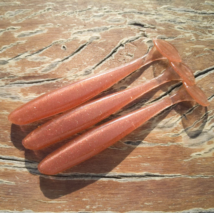 Munroe's soft plastics - Paddle Tail