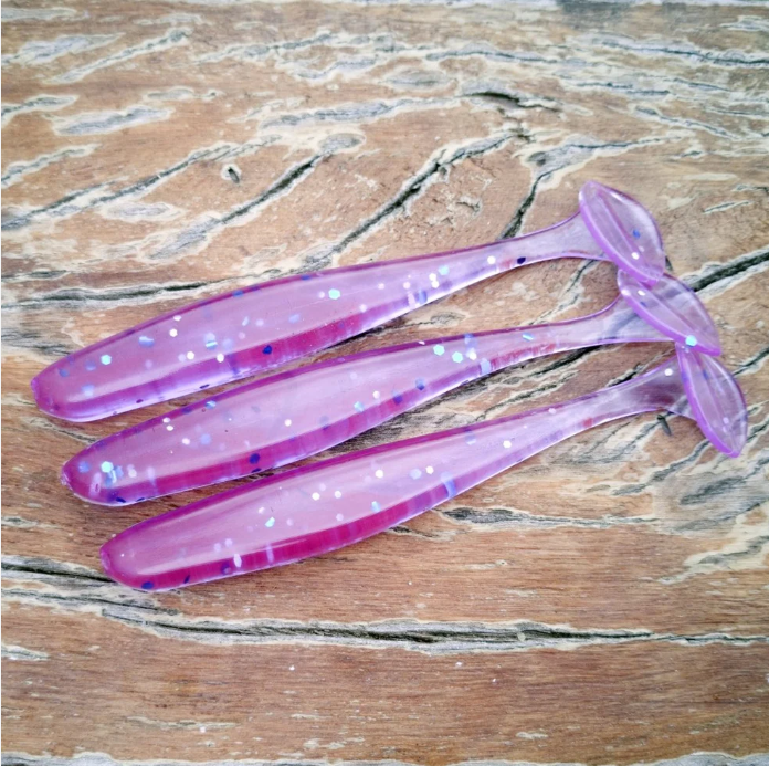 Munroe's soft plastics - Paddle Tail