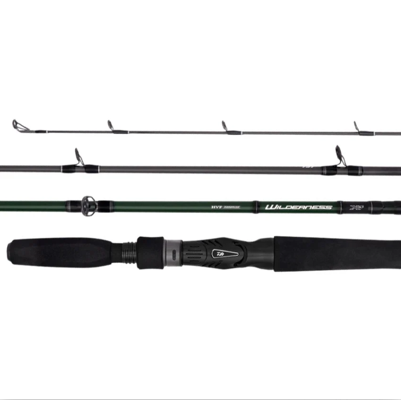DAIWA 20 WILDERNESS SPIN TRAVEL ROD 765 MLFS 2-5KG