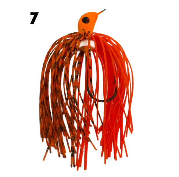 Spinwright Spinner bait - 5/8oz double Colorado RIGGED 4"