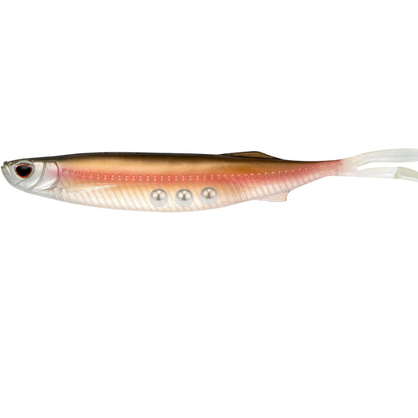 NOMAD FALLOUT MINNOW  SWIMBAIT - 4 PACK - LIVE OPS SOFT PLASTICS
