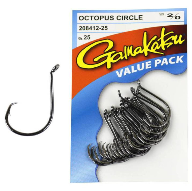 GAMAKATSU Octopus Circle - Value Pack 25pk