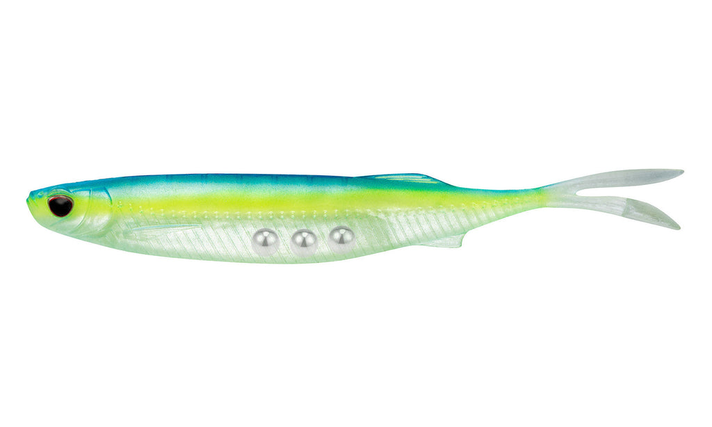 NOMAD FALLOUT MINNOW  SWIMBAIT - 4 PACK - LIVE OPS SOFT PLASTICS