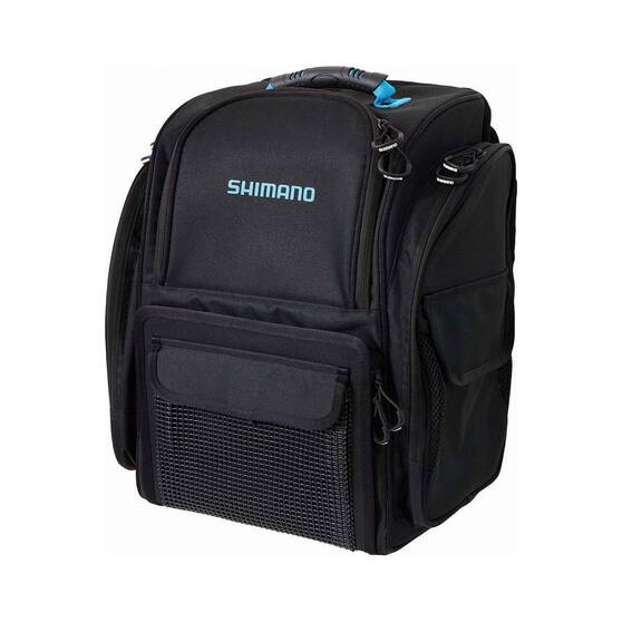 SHIMANO Backpack Large w Tackle Boxes Black 2025 Release