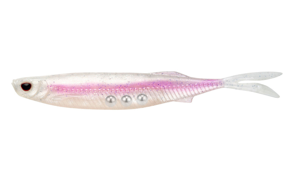 NOMAD FALLOUT MINNOW  SWIMBAIT - 4 PACK - LIVE OPS SOFT PLASTICS