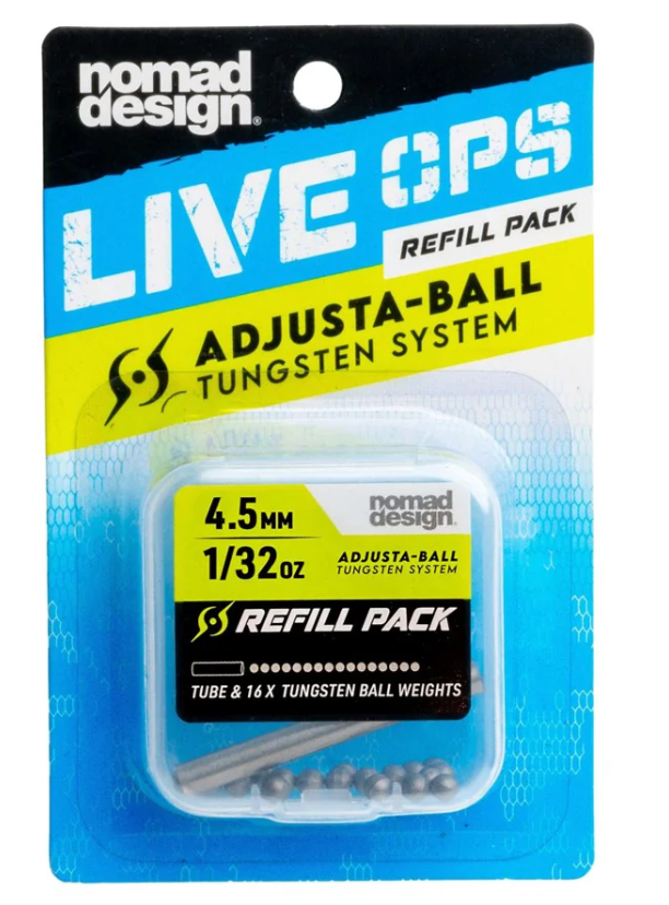 Nomad Live ops Tungsten Adjusta-ball Refill packs