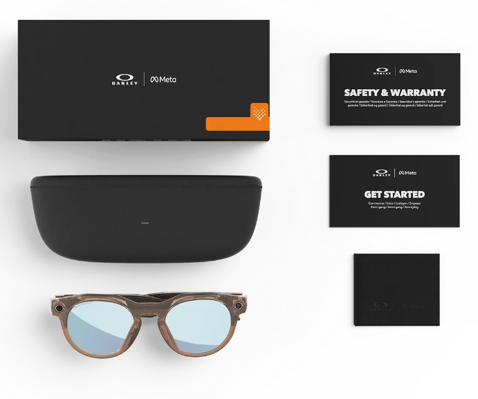 Oakley Meta HSTN – Smart AI Sports Glasses with Camera & Speaker