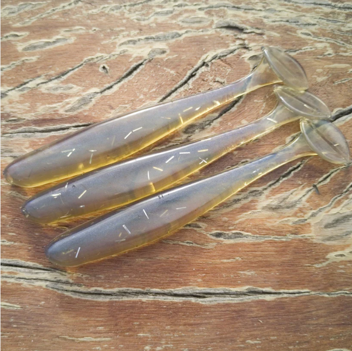 Munroe's soft plastics - Paddle Tail